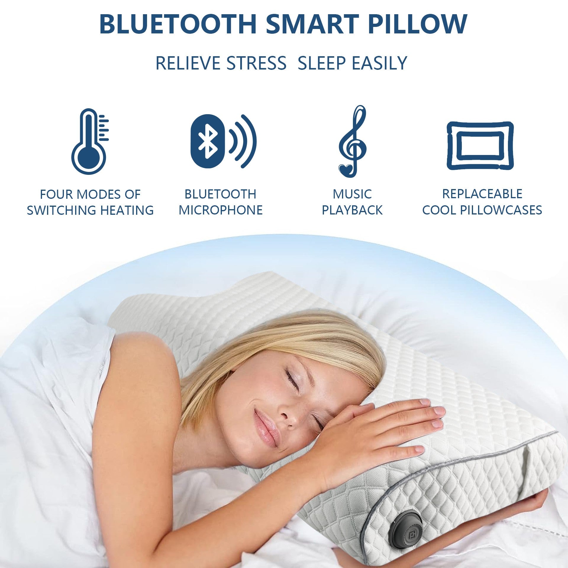 Smart Cooling & Heating Function Pillow